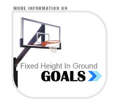 fixed heigth basketball hoops
