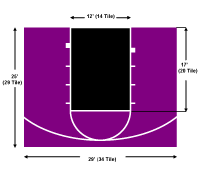The Contender Basketball Court Package