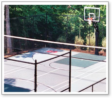Backyard Volleyball Court