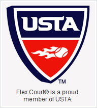 Flex Court® is a proud member of USTA.