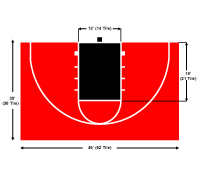 The Collegiate Basketball Court Package