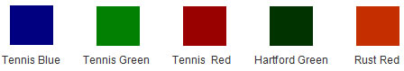 Tennis Court Colors