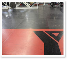 Tiled Floor for Gyms